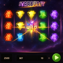 Mostbet - Starburst Slot Game